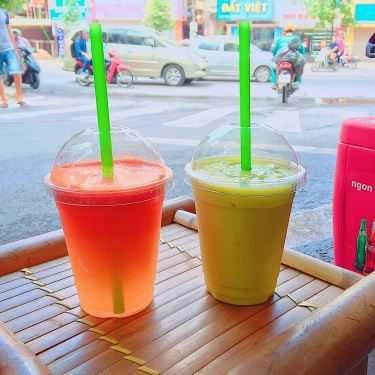 Món ăn- Cafe Quang Hà - Sinh Tố & Nước Ép