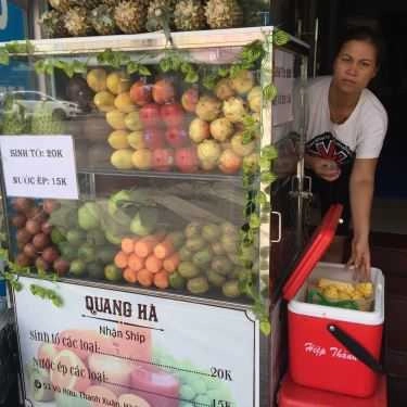 Thực đơn- Cafe Quang Hà - Sinh Tố & Nước Ép