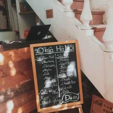Thực đơn- Ơ Kìa Hà Nội Cafe