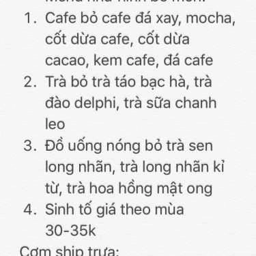 Tổng hợp- O2 Coffee