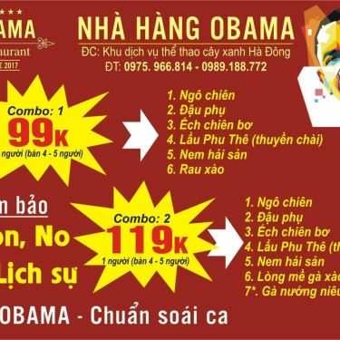 Tổng hợp- Nhà Hàng Obama - Hải Sản Tươi Sống