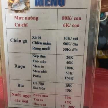 Thực đơn- Ăn vặt Ốc Ba Béo
