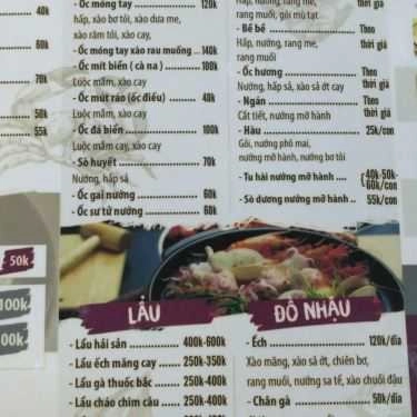 Thực đơn- Ăn vặt Ốc Cay Đại Hồng - Trần Huy Liệu
