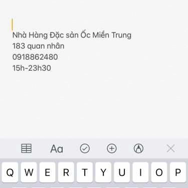 Tổng hợp- Ăn vặt Ốc Miền Trung - Quan Nhân