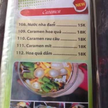 Thực đơn- Oh La La Cafe - Lê Lai