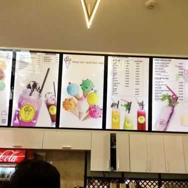 Thực đơn- Cafe OhGee Gelato -  Vincom Center Nguyễn Chí Thanh