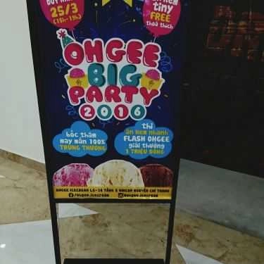 Thực đơn- Cafe OhGee Gelato -  Vincom Center Nguyễn Chí Thanh