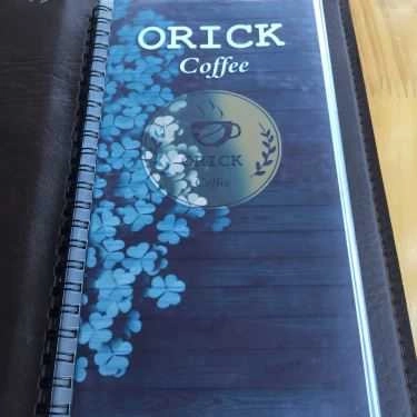 Thực đơn- ORICK Coffee
