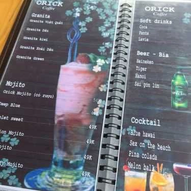 Thực đơn- ORICK Coffee