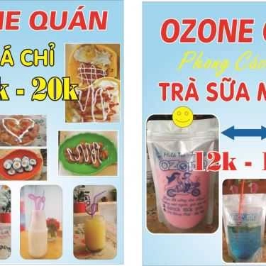 Thực đơn- Ozone - Coffee & Fastfood - Hồng Mai