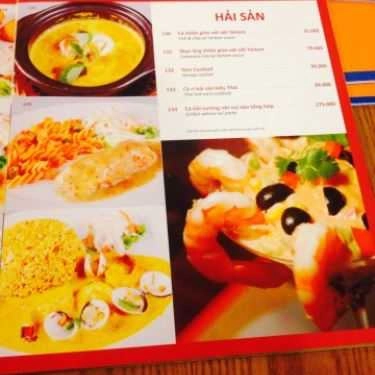 Thực đơn- Paloma Cafe - Vincom Bà Triệu