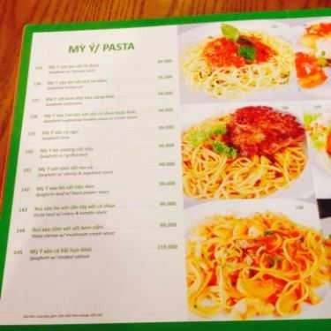Thực đơn- Paloma Cafe - Vincom Bà Triệu