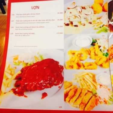 Thực đơn- Paloma Cafe - Vincom Bà Triệu