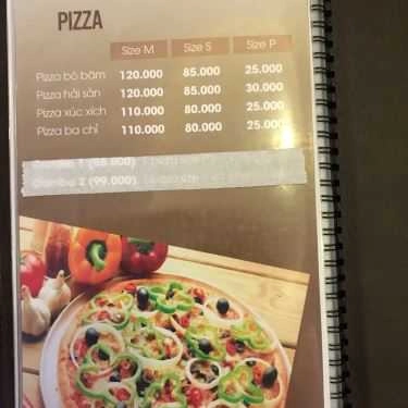 Thực đơn- Pandora Cafe - Triều Khúc