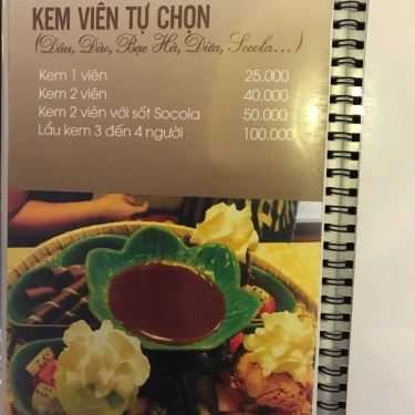 Thực đơn- Pandora Cafe - Triều Khúc