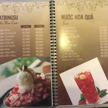 Thực đơn- Pandora Cafe - Triều Khúc