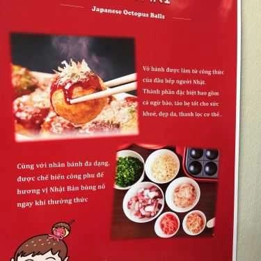 Thực đơn- Ăn vặt Papatako - Bánh Bạch Tuộc Nhật Bản