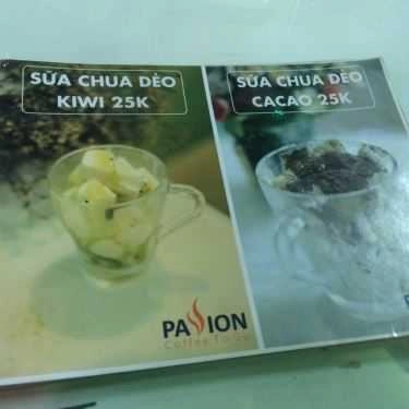 Thực đơn- Passion Coffee Take Away - Nhuệ Giang