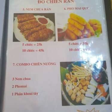Thực đơn- Phan Anh Quán - Cafe, Sinh Tố, Trà Sữa