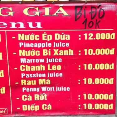 Thực đơn- Ăn vặt Phong Phú - Sữa Ngô Nguyên Chất & Bánh Bao
