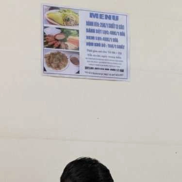 Thực đơn- Ăn vặt Phước - Bánh Xèo Nam Bộ