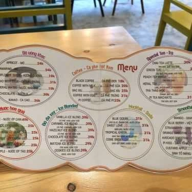 Thực đơn- Pi Coffee - Tạ Quang Bửu
