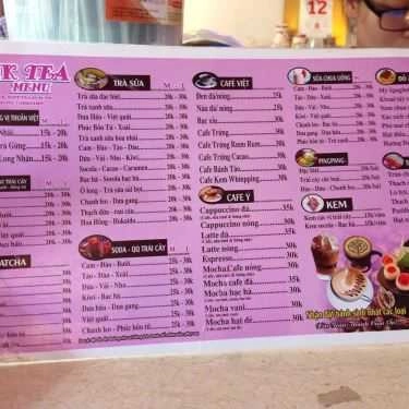 Thực đơn- Cafe Pink Tea - Hà Đông