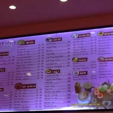 Thực đơn- Cafe Pink Tea - Hà Đông