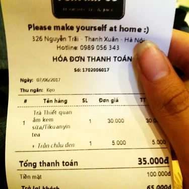 Thực đơn- Cafe Pumpkin Go - Trà Sữa Homemade