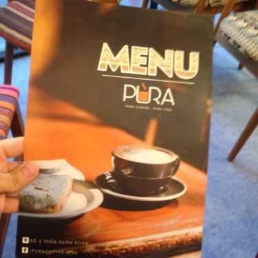 Tổng hợp- Pura Coffee - Trần Xuân Soạn