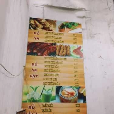Thực đơn- Cafe Ngáo's Quà Vặt