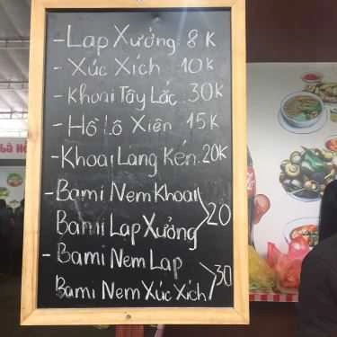 Thực đơn- Cafe Ngáo's Quà Vặt