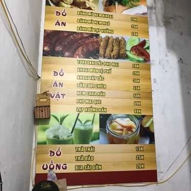 Thực đơn- Cafe Ngáo's Quà Vặt