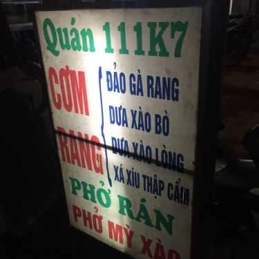Tổng hợp- Ăn vặt Quán 111K7 - Cơm Rang, Phở Rán & Mì Xào
