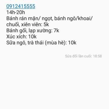 Tổng hợp- Quán Ăn Nhanh - Các Món Ăn Vặt