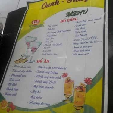 Thực đơn- Khu Ăn Vặt Trường THPT Việt Đức