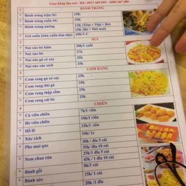 Thực đơn- Ăn vặt Bánh Tráng Trộn Hoa Mai - Khương Thượng