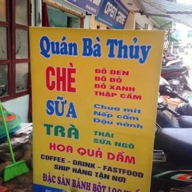 Thực đơn- Cafe Bà Thủy - Chè & Đồ Uống Các Loại