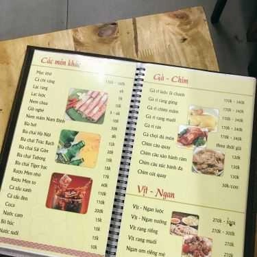 Thực đơn- Quán Nhậu Quán Béo - Bia Hơi & Các Món Nhậu
