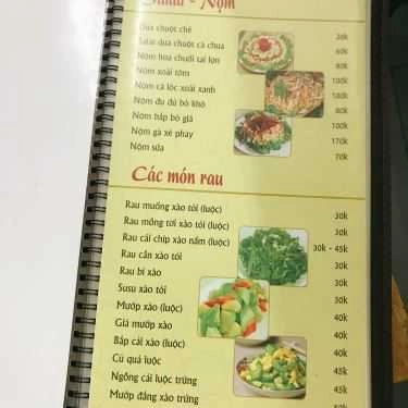 Thực đơn- Quán Nhậu Quán Béo - Bia Hơi & Các Món Nhậu