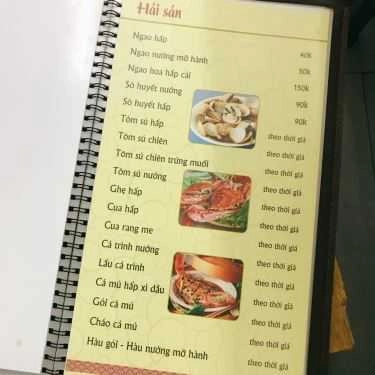 Thực đơn- Quán Nhậu Quán Béo - Bia Hơi & Các Món Nhậu