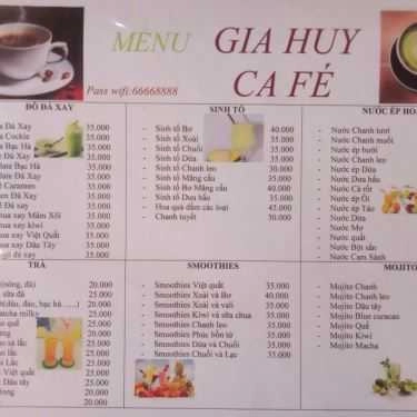 Tổng hợp- Cà Phê Gia Huy - KĐT Pháp Vân