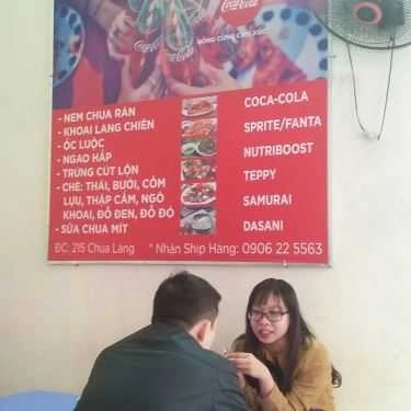 Thực đơn- Cafe Quán Chè 215 - Chùa Láng
