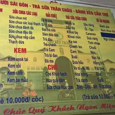 Thực đơn- Ăn vặt Chè Bưởi Sài Gòn - Khương Trung