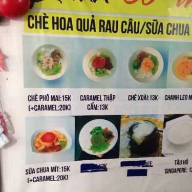 Thực đơn- Ăn vặt Chè Cô Thu & Bánh Tráng
