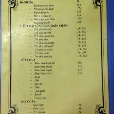 Thực đơn- Quân Huyền - Ăn Vặt Hà Nội
