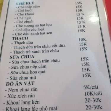 Tổng hợp- Ăn vặt Quán Ngon - Chè Huế Cung Đình & Sữa Chua Mít