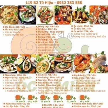 Thực đơn- Ăn vặt Quán Ốc - Nghĩa Tân