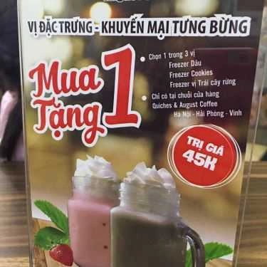 Tổng hợp- Cafe Quiches Ice Cream - IPH Xuân Thủy