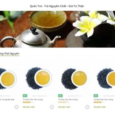 Thực đơn- Cafe Quốc Trà - Trà Nguyên Chất